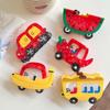 Watermelon Creative Car Shark Clip Cartoon Acrylic Hair Accessories Acetic Acid Hair Claw  Women