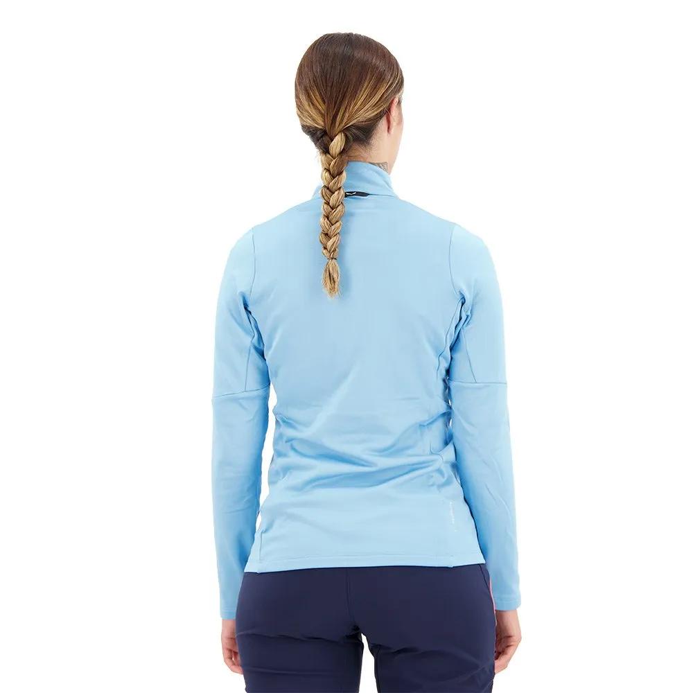 Salewa Флисовая кофта с полумолнией Puez Pullover