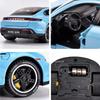 1:32 Cayenne Turbo Taycan Luxus-Automodell Spielzeug Druckgussmetall Sound Licht Rückzieher Miniatur-Supersportwagenmodelle Weihnachtsgeschenke