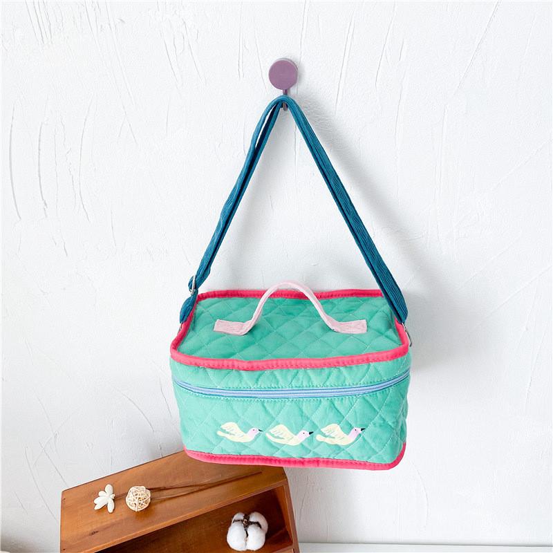 Trendy Kids Quilted Handbag Adorable Multi-functional Shoulder Bag For Toddlers