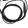 Throat Earpiece Headset Air Acoustic Tube Throat Vibration PTT Mic Headset for UV9R Plus BF9700 BFA58