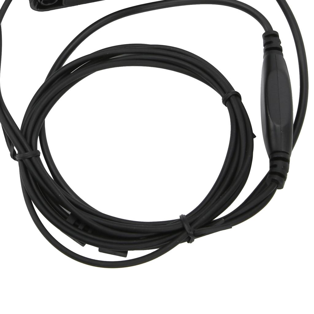 Throat Earpiece Headset Air Acoustic Tube Throat Vibration PTT Mic Headset for UV9R Plus BF9700 BFA58