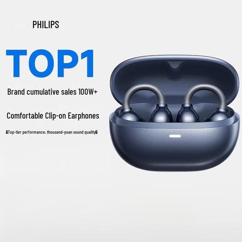 

Philips TAT3469 Bluetooth Ear Clip Sports Headphones