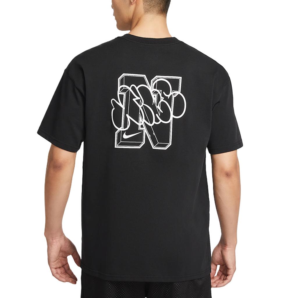 Nike T Shirts Men's Black Crew Neck Moderate HJ3407-010