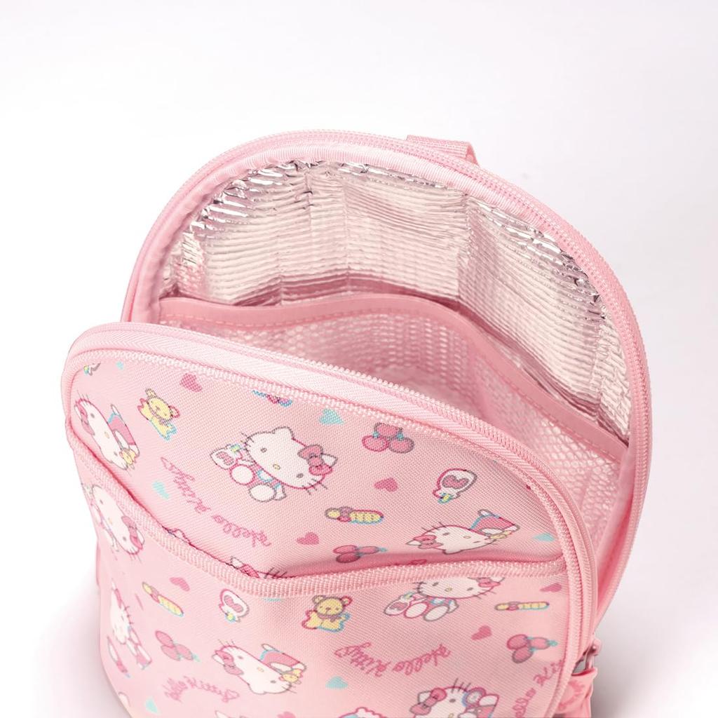 Skater Twin Baby Bottle Pouch, Baby Bottle Case, Baby Bottle Cover, Sanrio Hello Kitty Plush Toy BHMC2-A