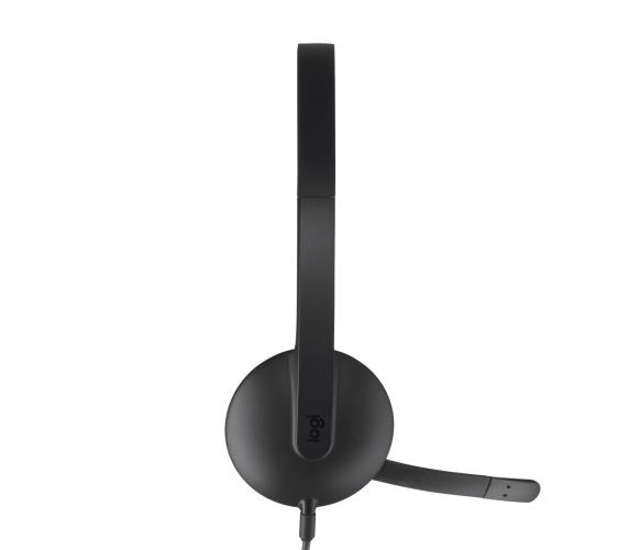 Logitech H340 USB Wired Headset USB-A, Black