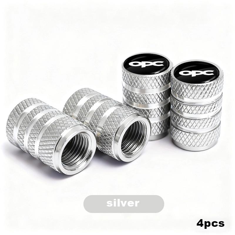 rlpf6 4Pcs Car Aluminium Alloy Tire Cap Valve Cover Accessories For Opel Astra j g Insignia Corsa d Vectra c Zafira a Auto Gadgets