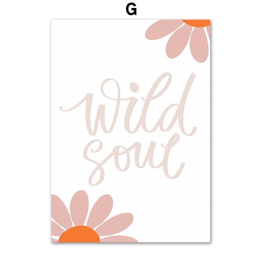 

Бохо Кролик Цветок Солнце Радуга Настенное искусство для детской комнаты Холст Живопись Скандинавские Постеры и Принты Картинки Декор для детской комнаты, спальни 21cm×30cm NoFrame