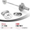 RITFIT Weightlifting Dumbbell/Barbell Plate Stainless Steel Rubber Coating Bumper Plate