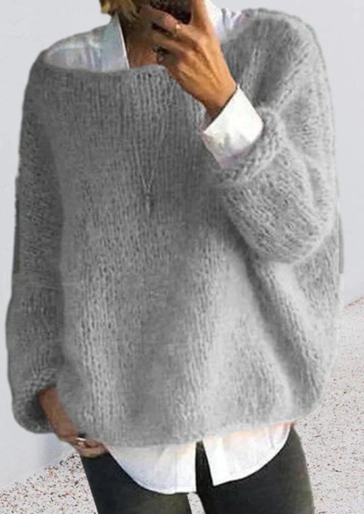 2026 Women's European & American Autumn Winter Knit Sweater - New Style Fashion Casual Top
