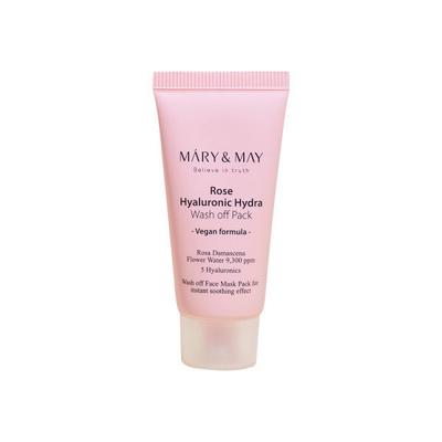 Vegan Rose Hyaluronic Hydra Wash-off Pack 30g (tube Type)