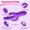 Powerful Patting Vibrator for Women 3 in 1 Clitoris Stimulator G Spot Dildo Massager Anal Plug Sex Toy Female Goods for Adults