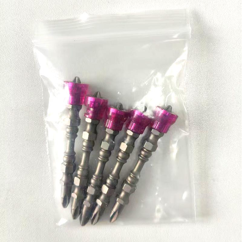 Magnetic Phillips Head Screwdriver Bit with Positioning Ring