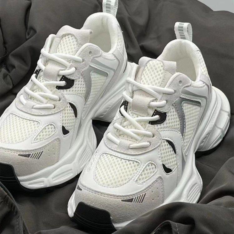 Mesh Breathable Dad Shoes New Autumn Sub Platform Casual Sports Shoes