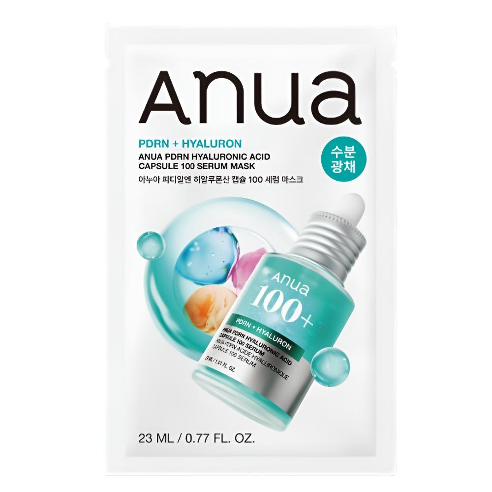 Anua PDRN Hyaluronic Acid Capsule 100 Serum Mask Sheet 6ea Set – K-Beauty Trending Skincare