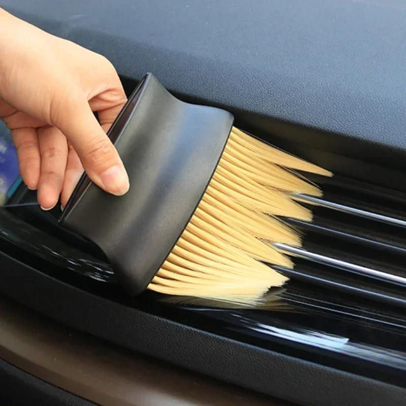 Multipurpose Car Interior Dashboard Dust Dirt Cleaner Cleaning Brush for Car Interior PC Laptop Keyboard Cleaning Brush