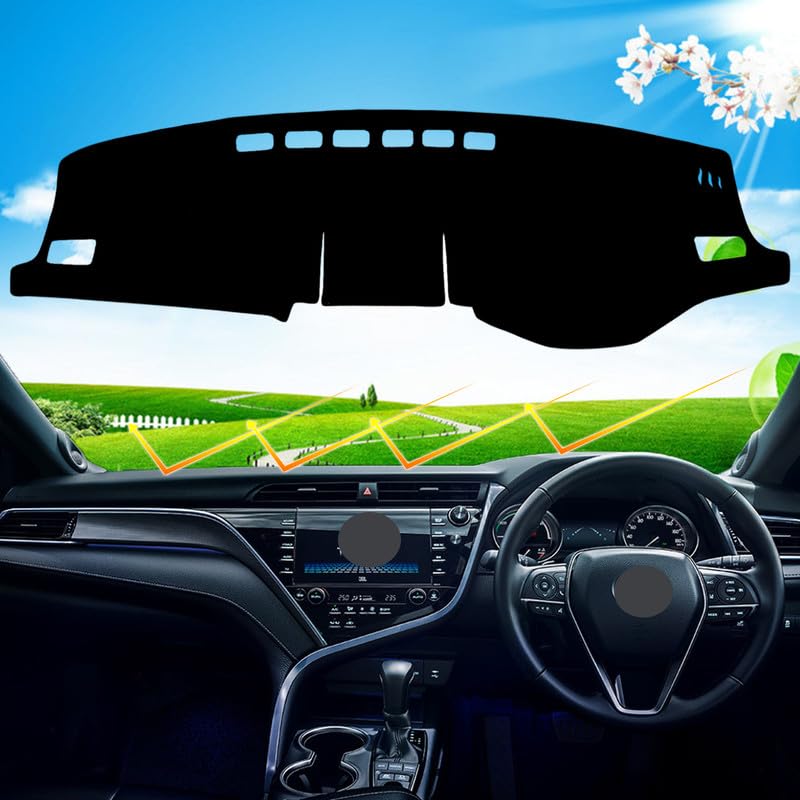 Compatible with RAV4 50 series Dashboard mat Dashboard cover RAV4 50 series Interior parts Dashboard Protective mat Sun protection Polyester Interior