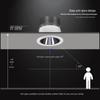 1224 Low Voltage Three-Color Change Narrow Glare Recessed Downlight for Living Room, RV, Hotel, and Small Spaces