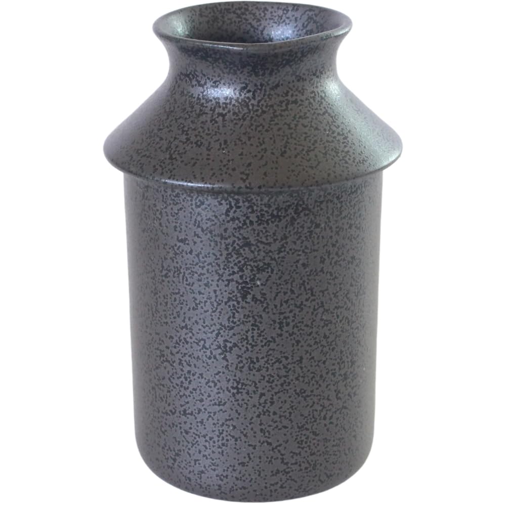 Ale-net Sake Warmer, Cold Sake Warmer, 300ml Tokkuri, Black Crystal Sake Warmer with Heater (Large), Includes 2 Sake Cups, Mino Ware Ceramic