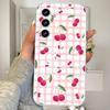 Fresh Fruit Phone Case For Samsung Galaxy Transparent Cover A52 A12 A51 S21 Edge S22ULTRA S23 S24 S20LITE Plus Ultra