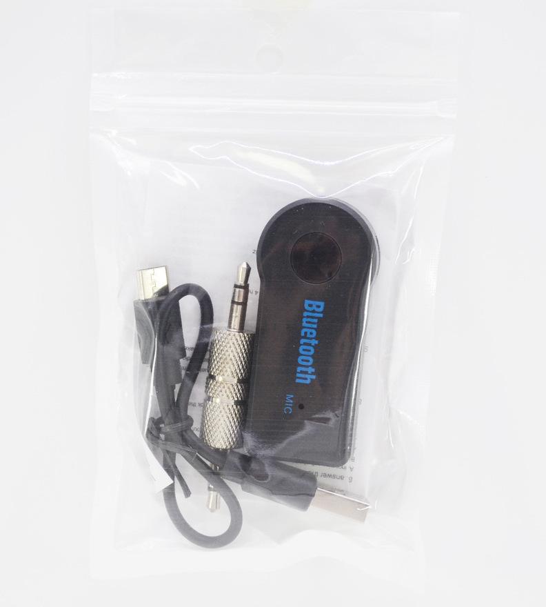 Bluetooth Car Handsfree Audio Receiver 3.5mm Adapter 450