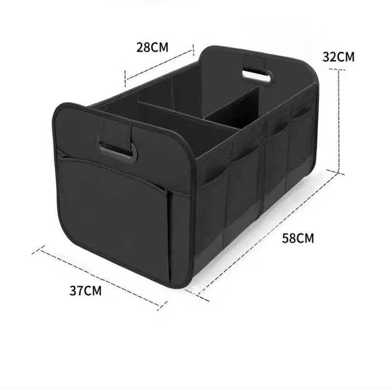 Cross-Border Portable Car Trunk Organizer: Multi-Functional Storage Box & Bag