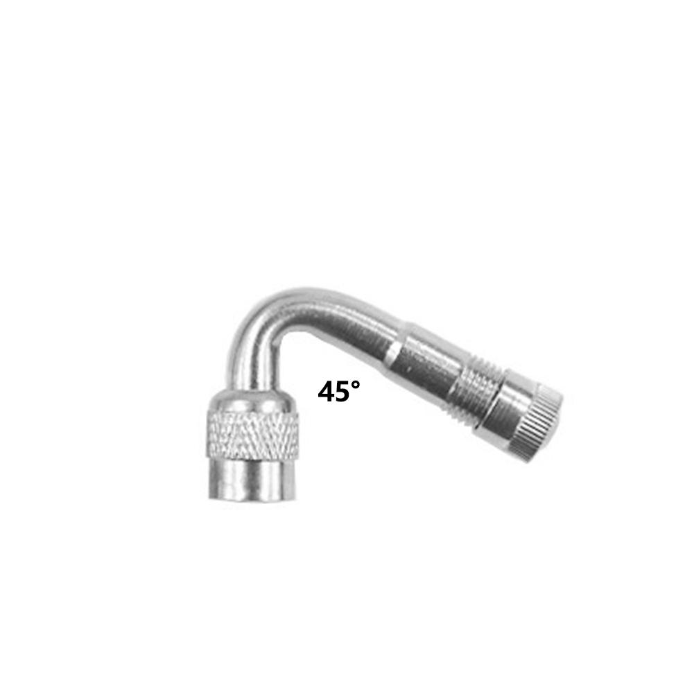 45/90/135 Degree Angle Brass Motorcycle Bent Valve Adaptor Tyre Tube Valve Extension Adapter for Car Truck Motorcycle Cycling Accessories