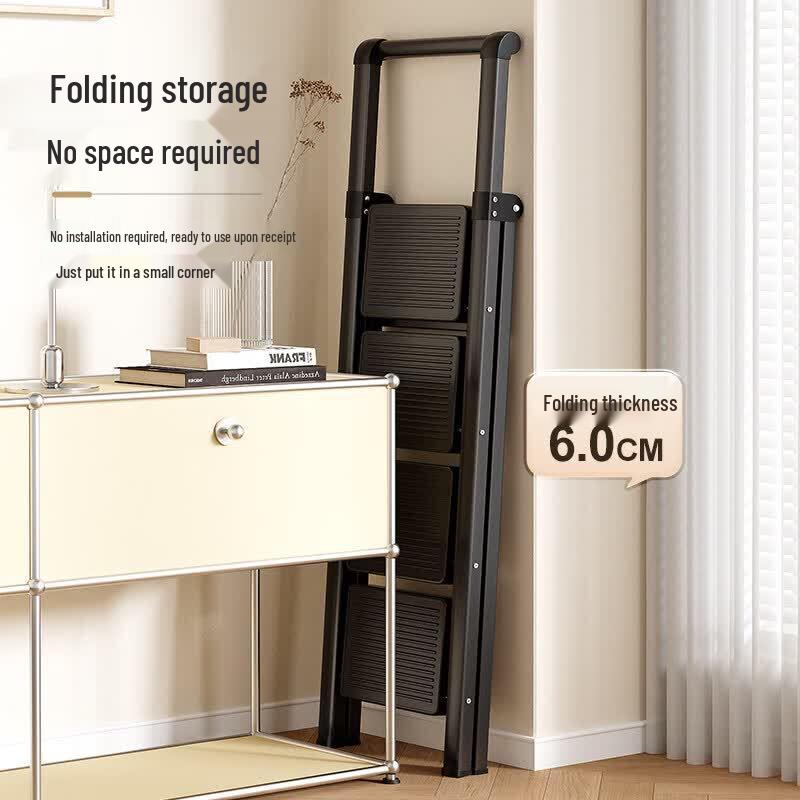 JINGGENG Multi-functional Heavy-Duty Folding Stepladder