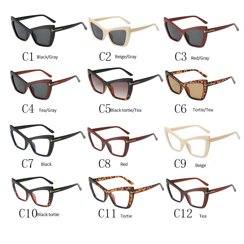 2PACK New Oversized Square Gradient Sunglasses for Women Thick Fashion Big Frame Shades Trendy UV400 Shades Sunglasses