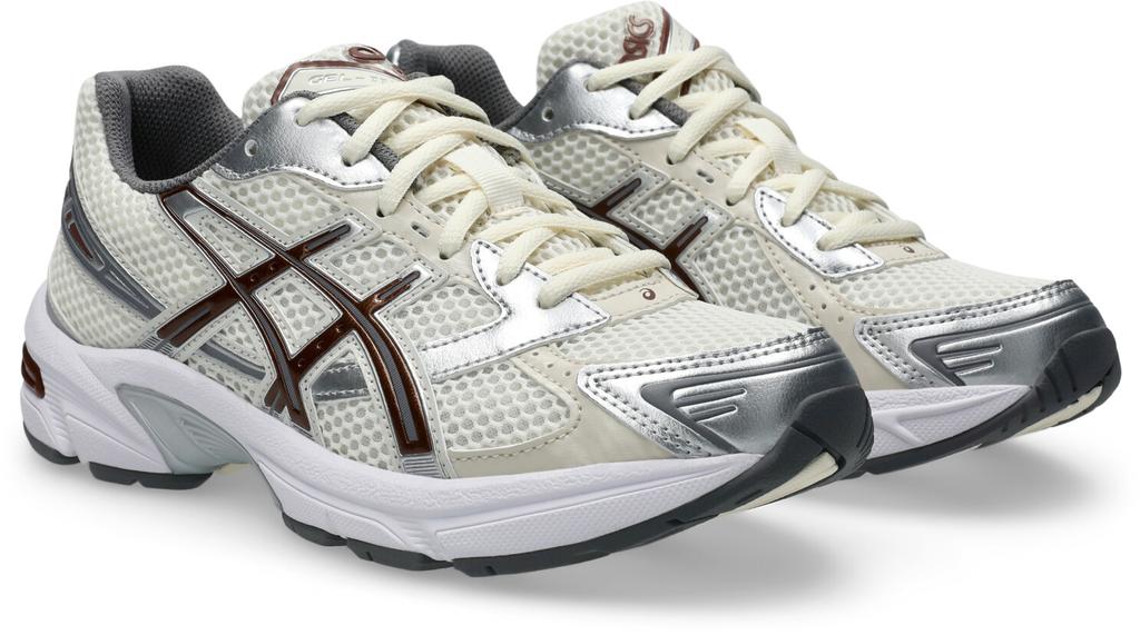 Asics Gel-1130 Sneaker creme silber dunkelbraun