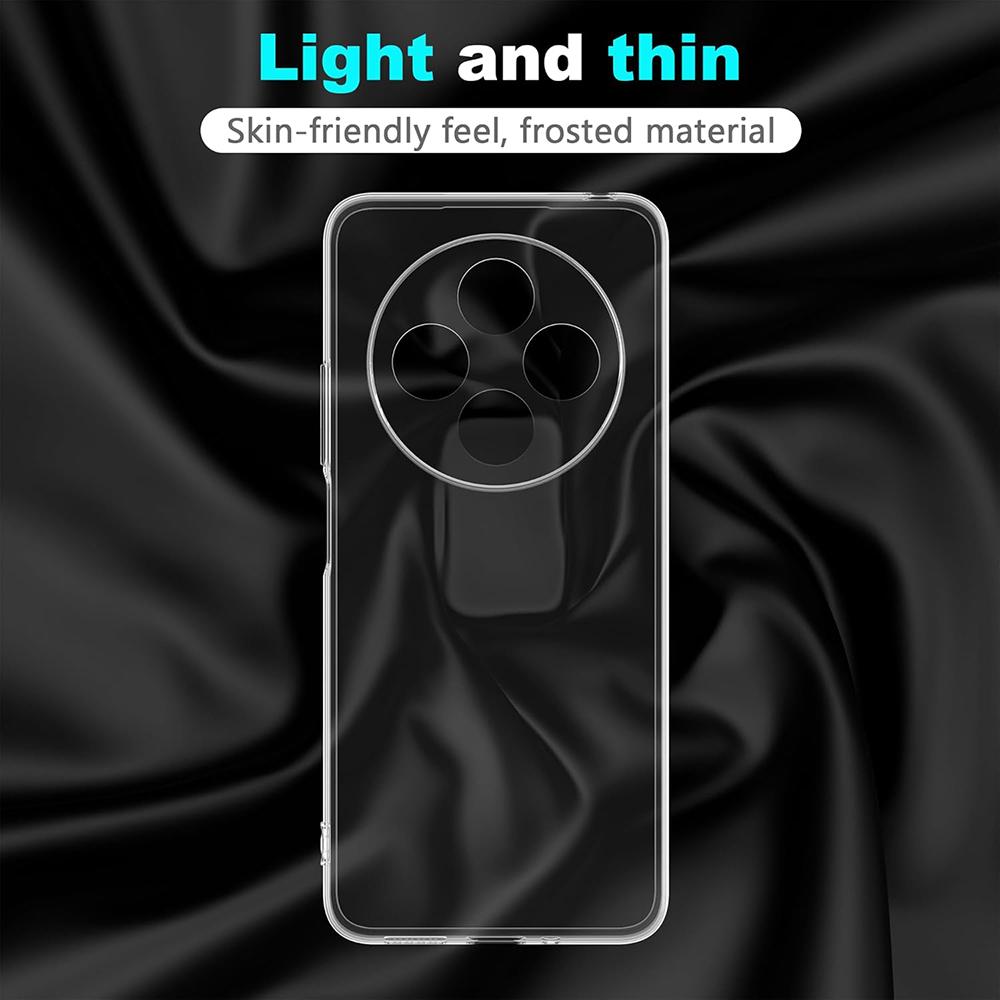 

For Xiaomi Poco C75 4G/Redmi 14R 5G/14C 4G Case Anti-Fingerprint Crystal Clear TPU Phone Cover Style A