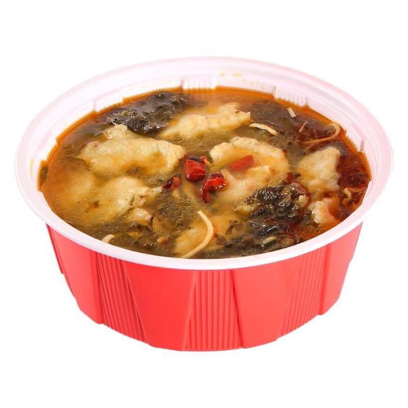 Disposable Red Food Containers with Lids