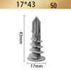 Screw-in Plastic Drywall Anchor & Self-tapping Screw Set