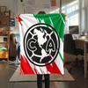 1PC Club America Patterned Flannel Blanket Suitable For All Seasons for Home Decor Warmth and Comfort Gifts Holiday Present