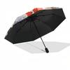 1pc Floral Artwork Umbrella with Plastic Handle,Suitable for All Seasons Umbrellaptys26080