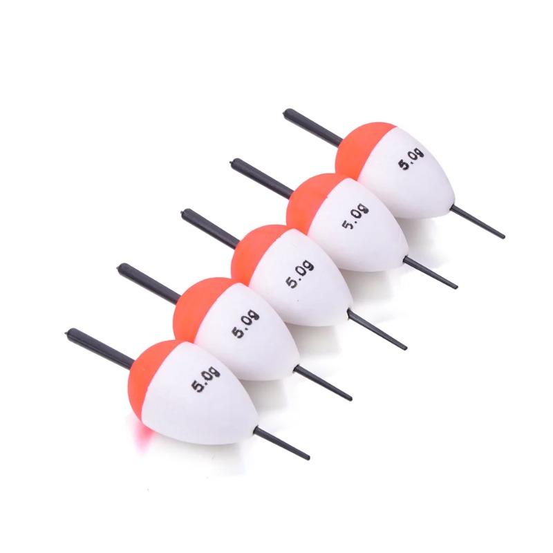 10pcs Fishing Foam Float Light Stick Float Tube for Ocean Fishings Size Foam Float Tube Fishing Light Stick Bobber for Fishing