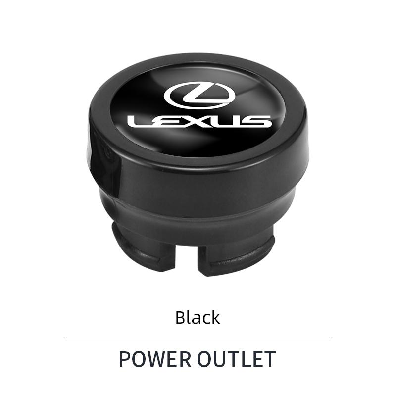 

Пылезащитная крышка прикуривателя автомобиля Lexus Автоаксессуары для Lexus F SPORT ES RX NX LS UX LM LX GX LC RZ IS CT GS RC HS SC LBX