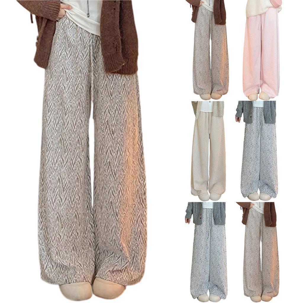 Women's Fashionable Loose Wide-Leg Trousers