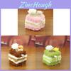 Plush Cake Pendant Keychain With Pp Cotton Filling For Kids And Adults
