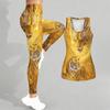 The Majestic Tiger Pattern Print Yoga Outfit for Women Fashion Workout Leggings Fitness Sports Casual Yoga Set Sports Suit