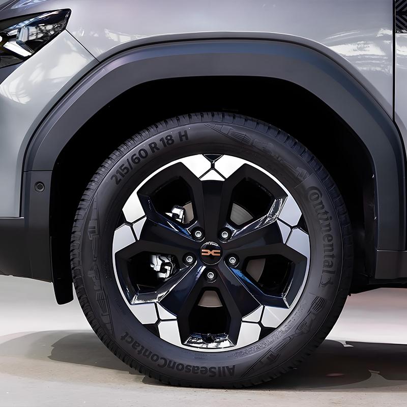 4Pcs 56MM Car Emblem Aluminium Wheel Hub Center Stickers Accessories For Dacia Bigster Spring Duster Sandero Jogger Dokker Lodgy