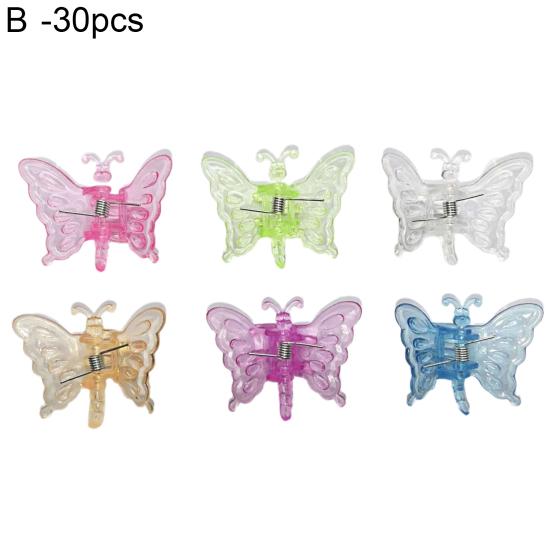 Garden Support Clips Useful Eco-friendly Convenience Plant Fix Clips Butterfly Colorful Plant Support Clips Garden Support Clips