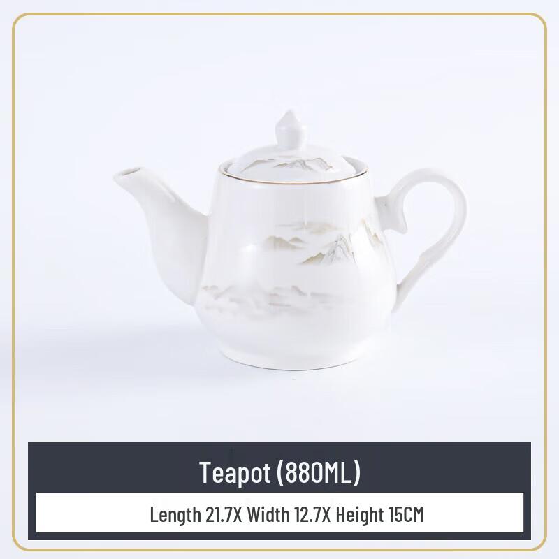 New Chinese Style Ceramic Tableware Set