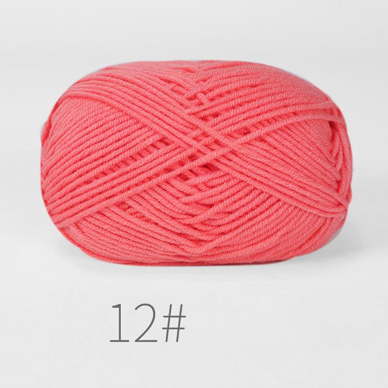 

10 мотків 500г М яка молочна бавовняна пряжа Нитки для в язання гачком В язальна вовна DIY Ремесла Светр Дитяча вовна Ручне в язання Пряжа для в язання гачком 10pcs