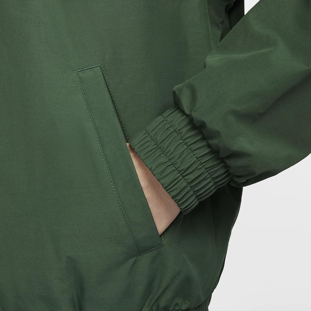 Nike Loose Soft Minimalist Long Sleeve Jacket Men Jackets Green FZ0657-323