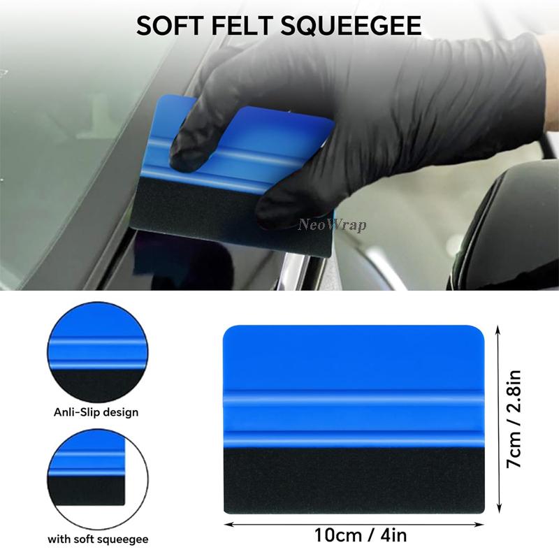 Vinyl Wrap Tools Window Tint Kit Car Wrapping Tools Film Squeegees Plastic Scraper Wrap Knife Magnetic Holders Foil Tool
