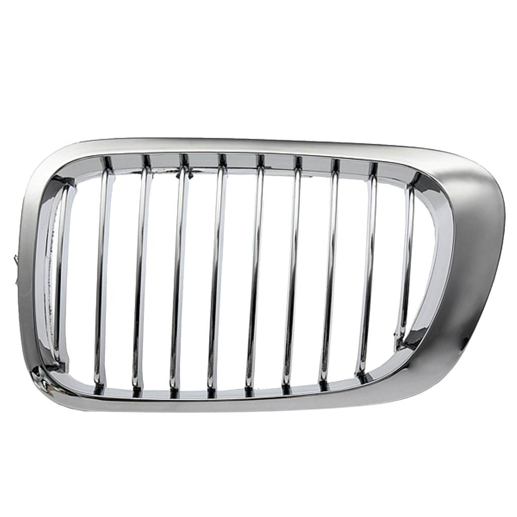 2 Stück Chrom Frontnieren-Grill für E46 M3 325Ci 3er Serie 2-türig 99-06