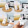 Childrens Plastic Rabbit Inertia Toy With Pushback Animal Car For Early Learning And Play