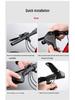 Non-Slip Silicone Rubber Handlebar Grips for Mountain Bikes