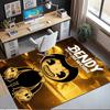 Bendy and the Ink Machine Printed Carpet,Rug,for Office Chair Living Room Bedroom Kitchen Room Decor Gifts.